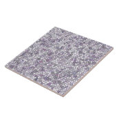 Lila Grau Mosaikmuster Fliese (Seite)
