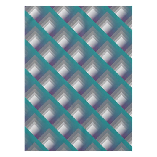 lila grau teal tischdecke (Vorderseite)