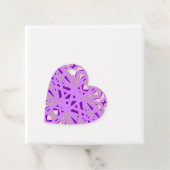 Lila Graue Art Deco Wine tasting in der Fattoria M Geschenkanhänger (Beispiel)