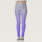 Lila-graue, rustikale Ober Leggings (Vorderseite)