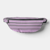 Lila graue Streifen Bauchtasche (Ablage )