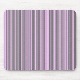 Lila Graue Streifen Mousepad