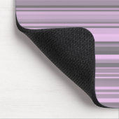 Lila graue Streifen Mousepad (Ecke)