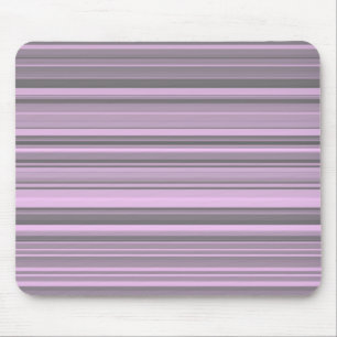 Lila graue Streifen Mousepad