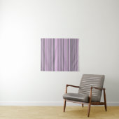 Lila graue Streifen Wandteppich (Beispiel (Horizontal))