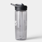 Lila Graufarben des Schulklubs Trinkflasche (Rechts)