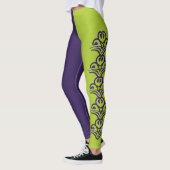 Lila & Green Deko Reversi Jester Leggings (Links)