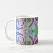 Lila Green Fantasy-Tasse Kaffeetasse (Links)