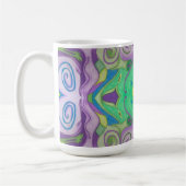Lila Green Fantasy-Tasse Kaffeetasse (Links)