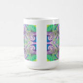 Lila Green Fantasy-Tasse Kaffeetasse (Mittel)
