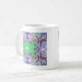 Lila Green Fantasy-Tasse Kaffeetasse (Vorderseite Links)
