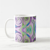 Lila Green Fantasy-Tasse Kaffeetasse (Links)