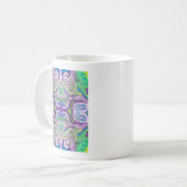 Lila Green Fantasy-Tasse Kaffeetasse (Vorderseite Links)