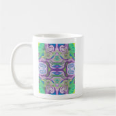 Lila Green Fantasy-Tasse Kaffeetasse (Links)