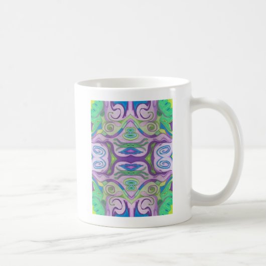 Lila Green Fantasy-Tasse Kaffeetasse (Rechts)