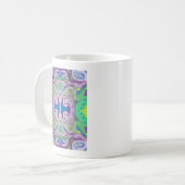 Lila Green Fantasy-Tasse Kaffeetasse (Vorderseite Links)