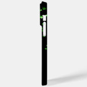 LILA GREEN GOLD MARDI GRAS CUPCAKE Case-Mate iPhone HÜLLE (Rückseite / Links)