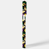 LILA GREEN GOLD MARDI GRAS FEATHERS Case-Mate iPhone HÜLLE (Rückseite / Rechts)