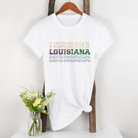 Lila Green Gold Staat Louisiana