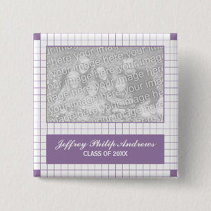 Lila Grid-Foto Button