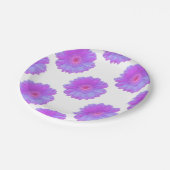 Lila Griebera Pappteller (Schrägansicht)