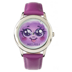 LILA GRIMACE ARMBANDUHR