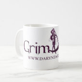 Lila GrimGirl Tasse (Vorderseite Links)