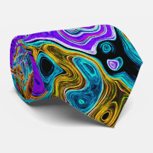 Lila Groovy Abstrakt Retro Liquid Swirl