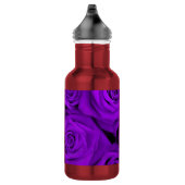 Lila großartige Rosen Trinkflasche (Rechts)