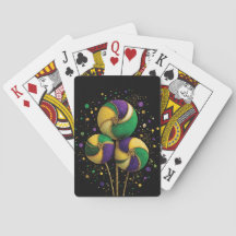 LILA GRÜN GOLD MARDI GRAS SÜSSIGKEITEN