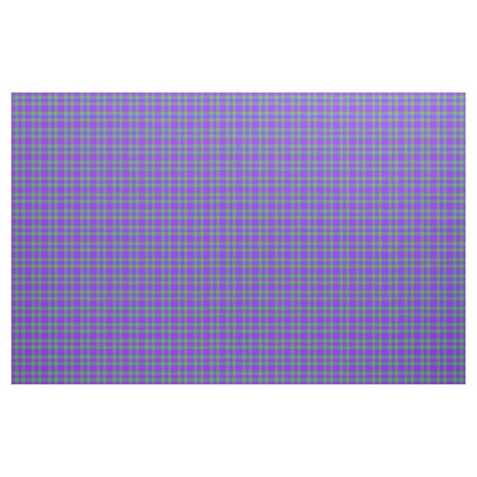 Lila Grün Karomuster Stoff (Fat Quarter (45,7 x 55,9 cm))