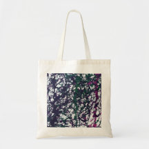 Lila, Grün, Rosa, Marmorkunst