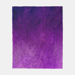 Lila Grundiertextur Fleecedecke