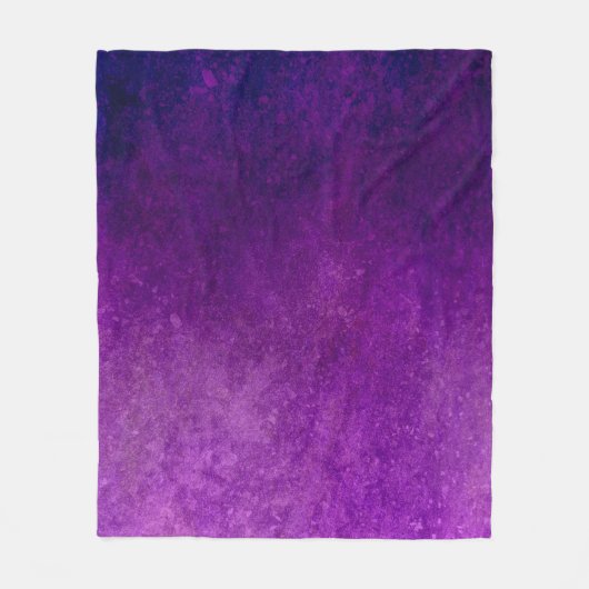 Lila Grundiertextur Fleecedecke (Vorderseite)