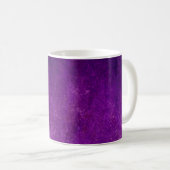 Lila Grundiertextur Kaffeetasse (VorderseiteRechts)