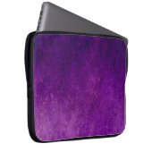 Lila Grundiertextur Laptopschutzhülle (Vorne Rechts)