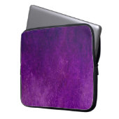 Lila Grundiertextur Laptopschutzhülle (Vorderseite Links)