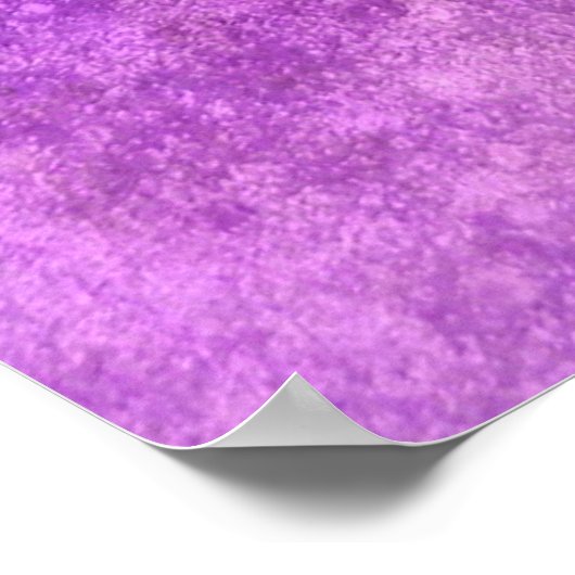 Lila Grundiertextur Poster (Ecke)