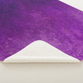 Lila Grundiertextur Sherpadecke (3/4)