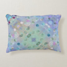 Lila, grüne Abstrakte Kreise