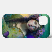 Lila Grüne Märchen Fantasie Kunst Case-Mate iPhone Hülle (Rückseite (Horizontal))