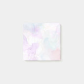 Lila, grüne, rosafarbene Farben Elegant Post-it Klebezettel (Vorderseite)