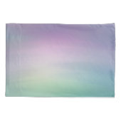 Lila Grüne Schmetterlingsmädchen Kissenbezug (Rückseite)