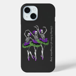 Lila Grüne Skelett-Ballerina, die Echos jagt Case-Mate iPhone Hülle
