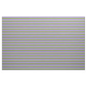 Lila, grüne und hellgelbe Streifen Stoff (Yard (91,4 cm))