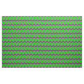 Lila Grüner Chevron-Zickzack-Design  Stoff (Yard (91,4 cm))