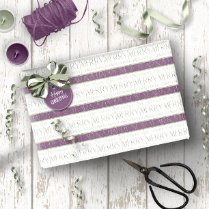Lila Grüner Weihnachtsmuster#35 ID1009 Geschenkpapier