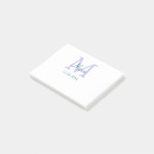 lila grünes Datum Post-it Klebezettel (angewinkelt)