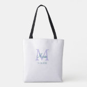 lila grünes Datum Tasche (Rückseite)