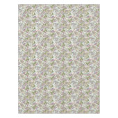 Lila grünes mehrfarbiges Floral Paisley Tischdecke (Vorderseite)